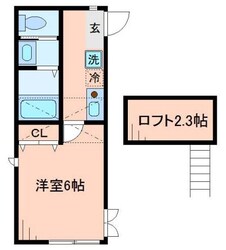 中板橋駅 徒歩6分 2階の物件間取画像